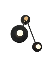 Аплик CLOCK OD742W74BM Aca Lighting 2xE27 | Osvetlenieto.bg