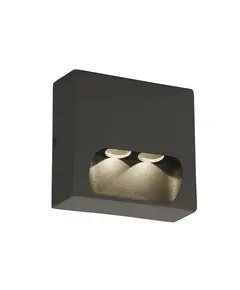 LED Фасаден аплик POROS 4261401 Viokef 2W 3000K | Osvetlenieto.bg