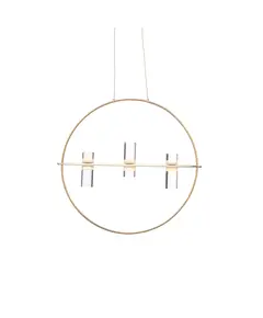 LED Полилей IONIAN JNEP12LED53GD Aca Lighting 12W 3000K | Osvetlenieto.bg