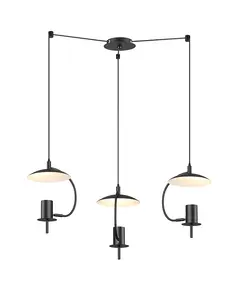 Модерен полилей PARACHUTE ZM933P60B Aca Lighting 3xGU10 | Osvetlenieto.bg