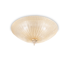 Плафон SHELL PL4 AMBRA 140186 Ideal Lux 4xE27 | Osvetlenieto.bg