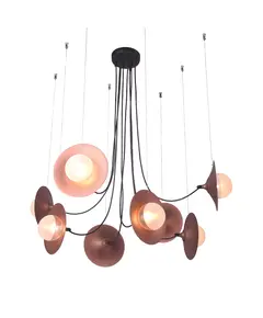 Полилей HYDRA HL4308P81BC Aca Lighting 8xG9 | Osvetlenieto.bg