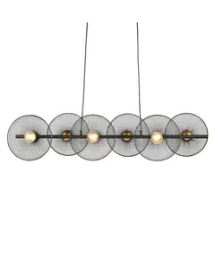 Полилей KOBE HL45846P103B Aca Lighting 6xE27 | Osvetlenieto.bg