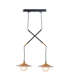 Полилей LAYLA HL4312P46BB Aca Lighting 2xG9 | Osvetlenieto.bg