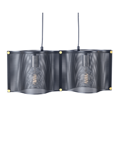 Полилей MORDOR HM842P57BK Aca Lighting 2xE27 | Osvetlenieto.bg