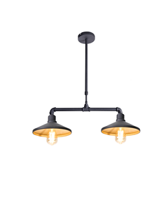 Полилей PIPE AR4172P63BG Aca Lighting 2xE27 | Osvetlenieto.bg