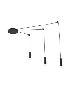 Полилей TERES YL22C3BK Aca Lighting 3xG9 | Osvetlenieto.bg