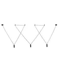 Полилей TERES YL22P3BK Aca Lighting 3xG9 | Osvetlenieto.bg