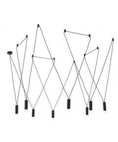 Полилей TERES YL22P8BK Aca Lighting 8xG9 | Osvetlenieto.bg