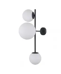 Аплик VAILANTE черен WL-31221-3A-SBL Italux 1xE27+2xE14 | Osvetlenieto.bg