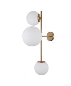 Аплик VAILANTE WL-31221-3-HBR Italux 1xE27+2xE14 | Osvetlenieto.bg