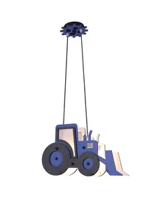 Детски пендел VROOM ZM522P42B Aca Lighting 2xE14 | Osvetlenieto.bg