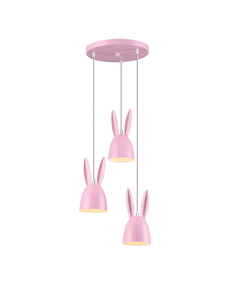 Детски полилей BUNNY ZM73P35P Aca Lighting 3xE27 | Osvetlenieto.bg