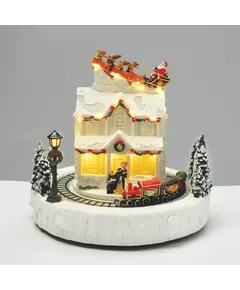 Коледна декорация SANTA ON THE ROOF X0306 Aca Lighting | Osvetlenieto.bg