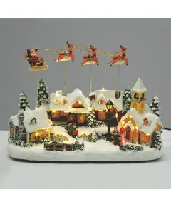 Коледна декорация SANTA RIDE SLEIGH X0307 Aca Lighting | Osvetlenieto.bg