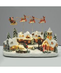 Коледна декорация SANTA RIDE SLEIGH X0307 Aca Lighting | Osvetlenieto.bg