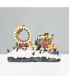 Коледна декорация SNOWY AMUSEMENT PARK X0324 Aca Lighting | Osvetlenieto.bg