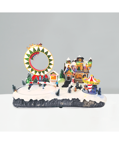 Коледна декорация SNOWY AMUSEMENT PARK X0324 Aca Lighting | Osvetlenieto.bg