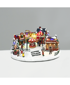 Коледна декорация SNOWY MARKET X0327 Aca Lighting | Osvetlenieto.bg