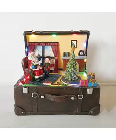 Коледна декорация XMAS SUITCASE X0316 Aca Lighting | Osvetlenieto.bg