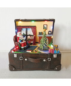 Коледна декорация XMAS SUITCASE X0316 Aca Lighting | Osvetlenieto.bg