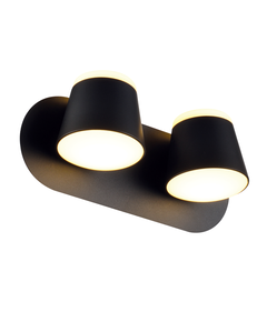 LED Аплик LUCIDO V83LEDW27BK Aca Lighting 16W 3000K | Osvetlenieto.bg