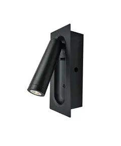 LED Аплик за вграждане AIAS SF701LEDB Aca Lighting 3W 3000K | Osvetlenieto.bg