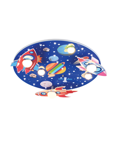 LED Детски плафон NASA ZM53LEDC50 Aca Lighting 18W 3000K | Osvetlenieto.bg