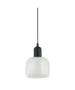 Пендел LAMEZIA PND-67594-1-BK+CL Italux 1xE27 | Osvetlenieto.bg