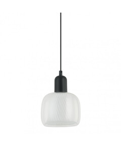 Пендел LAMEZIA PND-67594-1-BK+CL Italux 1xE27 | Osvetlenieto.bg
