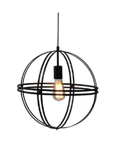 Пендел SIRENA KS1483P1BK Aca Lighting 1xE27 | Osvetlenieto.bg