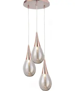 Полилей ATENA OD53423RCP Aca Lighting 3xE14 | Osvetlenieto.bg