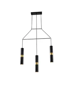 Полилей DA VINCI HM853P66BK Aca Lighting 3xGU10 | Osvetlenieto.bg