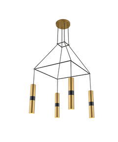 Полилей DA VINCI HM854P56BR Aca Lighting 4xGU10 | Osvetlenieto.bg