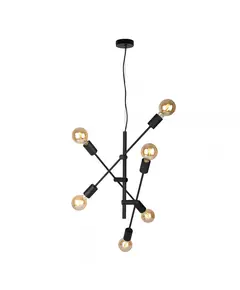 Полилей FERREIA PND-5986-6-BL Italux 6xE27 | Osvetlenieto.bg