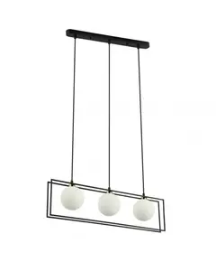 Полилей GROSETTA PND-53423-3-BK Italux 3xG9 | Osvetlenieto.bg