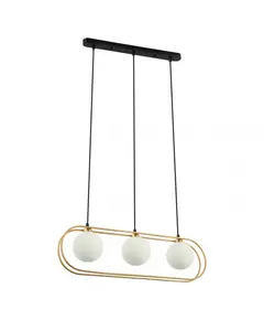 Полилей GROSETTA PND-53423-3-GD Italux 3xG9 | Osvetlenieto.bg