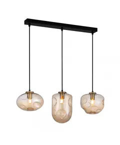 Hatella PND-112038-3-BRO+AMB Italux | Osvetlenieto.bg