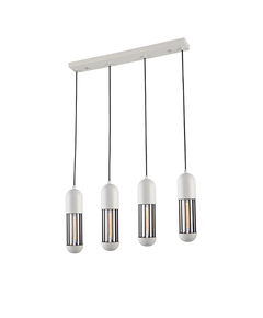 Полилей LAB HM174P65WH Aca Lighting 4xE27 | Osvetlenieto.bg