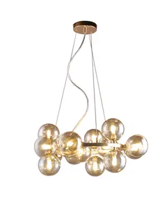 Полилей MARBELIO PND-6161-15 GO+CO Italux 15xG9 | Osvetlenieto.bg