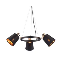 Полилей NORMA EG213P63BK Aca Lighting 3xE14 | Osvetlenieto.bg