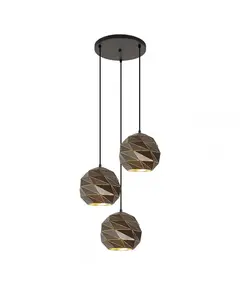 Полилей PALERMO PND-2424-3S-GR+GD Italux 3xE27 | Osvetlenieto.bg