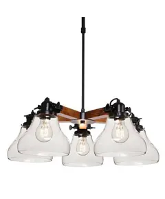 Полилей PARALIA OD905005P Aca Lighting 5xE27 | Osvetlenieto.bg