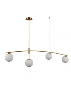 Полилей SENAI PND-31322-4-HB Italux 4xG9 | Osvetlenieto.bg