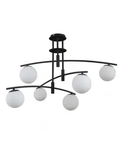 Полилей SENAI PND-31322-6A-SB Italux 6xG9 | Osvetlenieto.bg