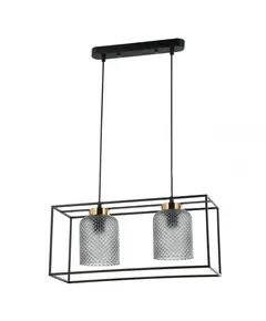 Полилей SINELLA PND-23231-2-BK+SG Italux 2xE27 | Osvetlenieto.bg