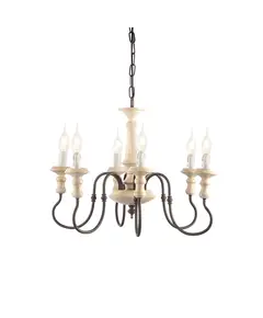 Полилей TOULOUSE EG176P60R Aca Lighting 6xE14 | Osvetlenieto.bg