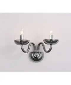 Аплик LUNARIA BLK82182WSGC Aca Lighting 2xE14 | Osvetlenieto.bg