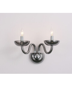 Аплик LUNARIA BLK82182WSGC Aca Lighting 2xE14 | Osvetlenieto.bg