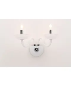 Аплик LUNARIA BLK82182WWC Aca Lighting 2xE14 | Osvetlenieto.bg